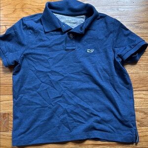 Boys Vineyard Vines Navy Blue Kids Polo Shirt Size 7